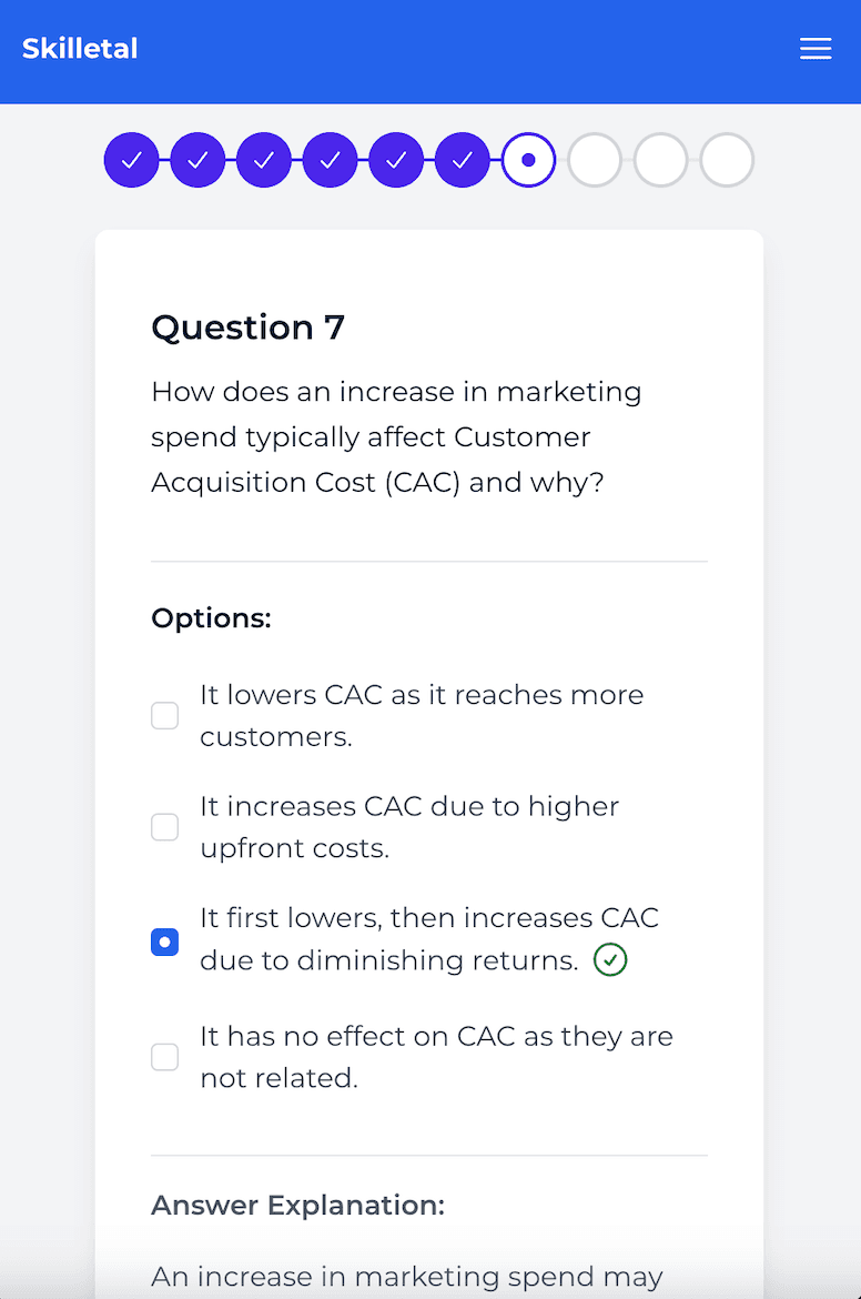 Test your understanding of concepts with interactive quizzes.